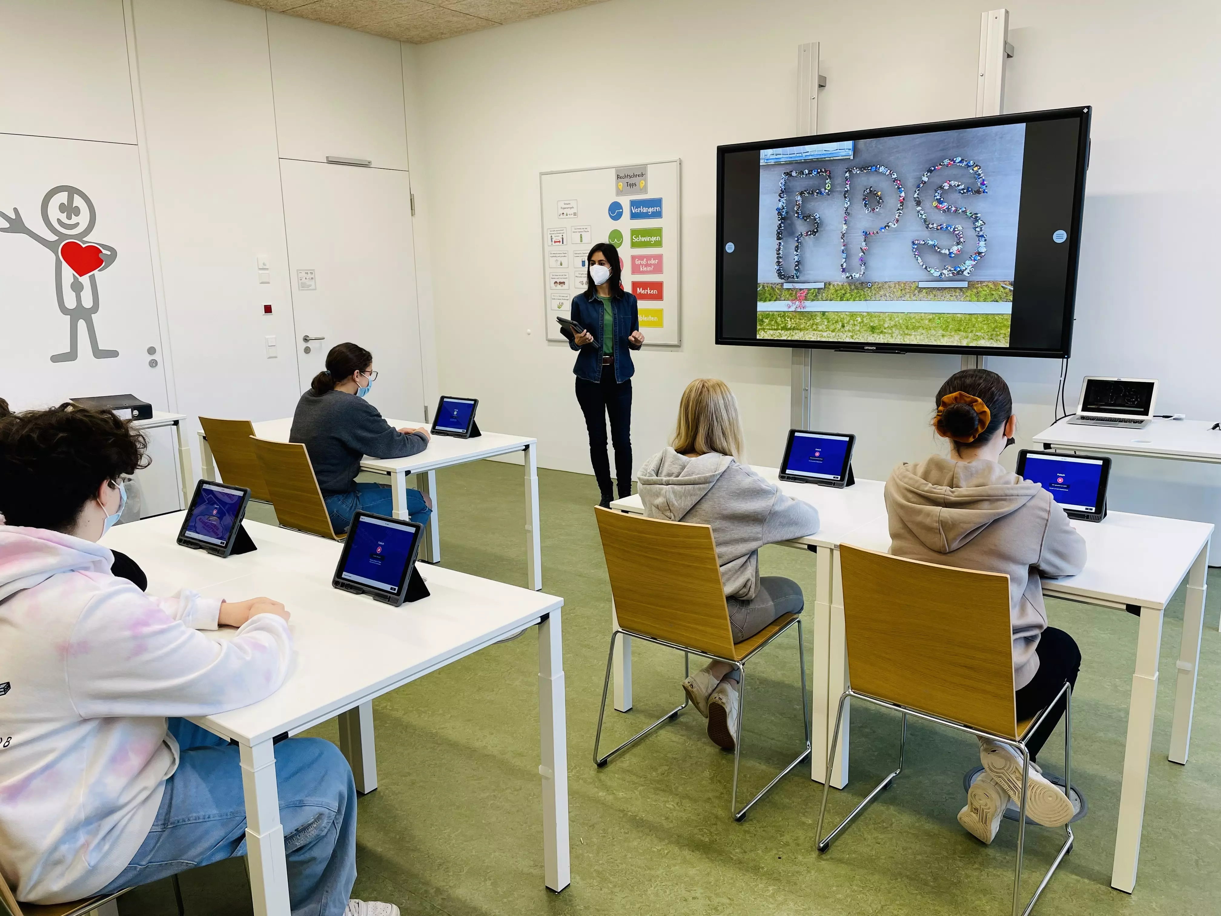 Digitales Arbeiten an der Ferdinand-Porsche-Schule