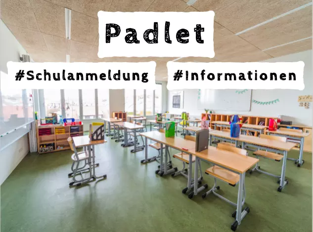 Informationen für die Anmeldung der zukünftigen Schüler:innen