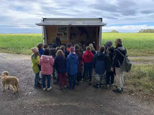 Der Waldlerngang der Klassen 3a und 3b