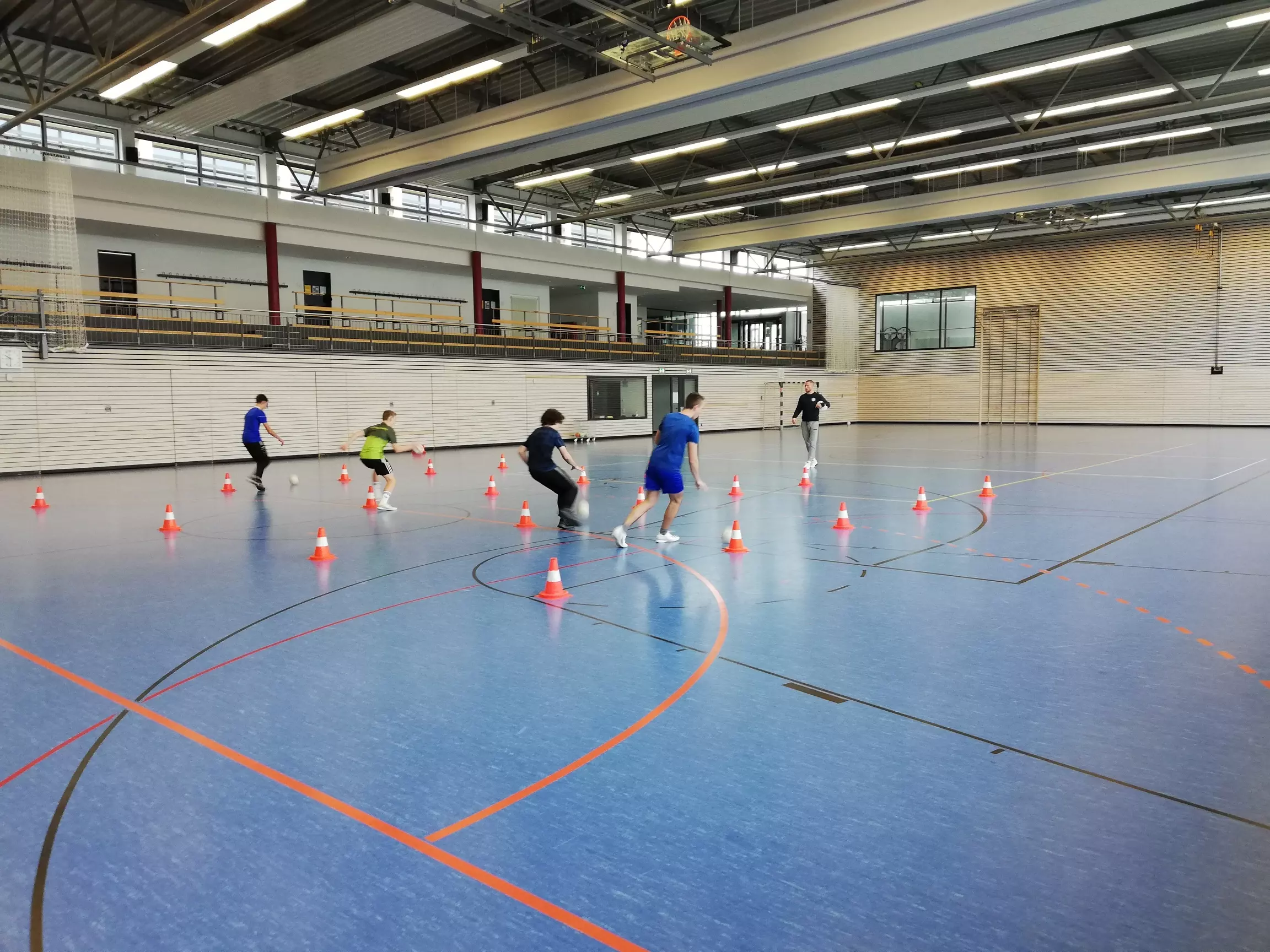 Handballtraining mit dem TVB Stuttgart