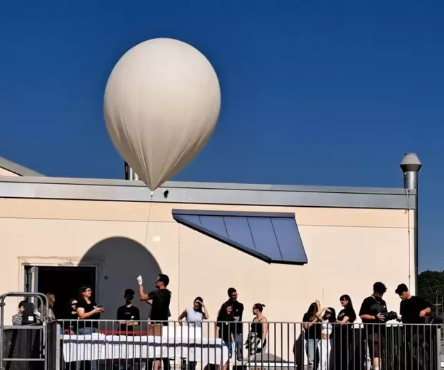 Erfolgreicher Start des 1. FPS-Wetterballons